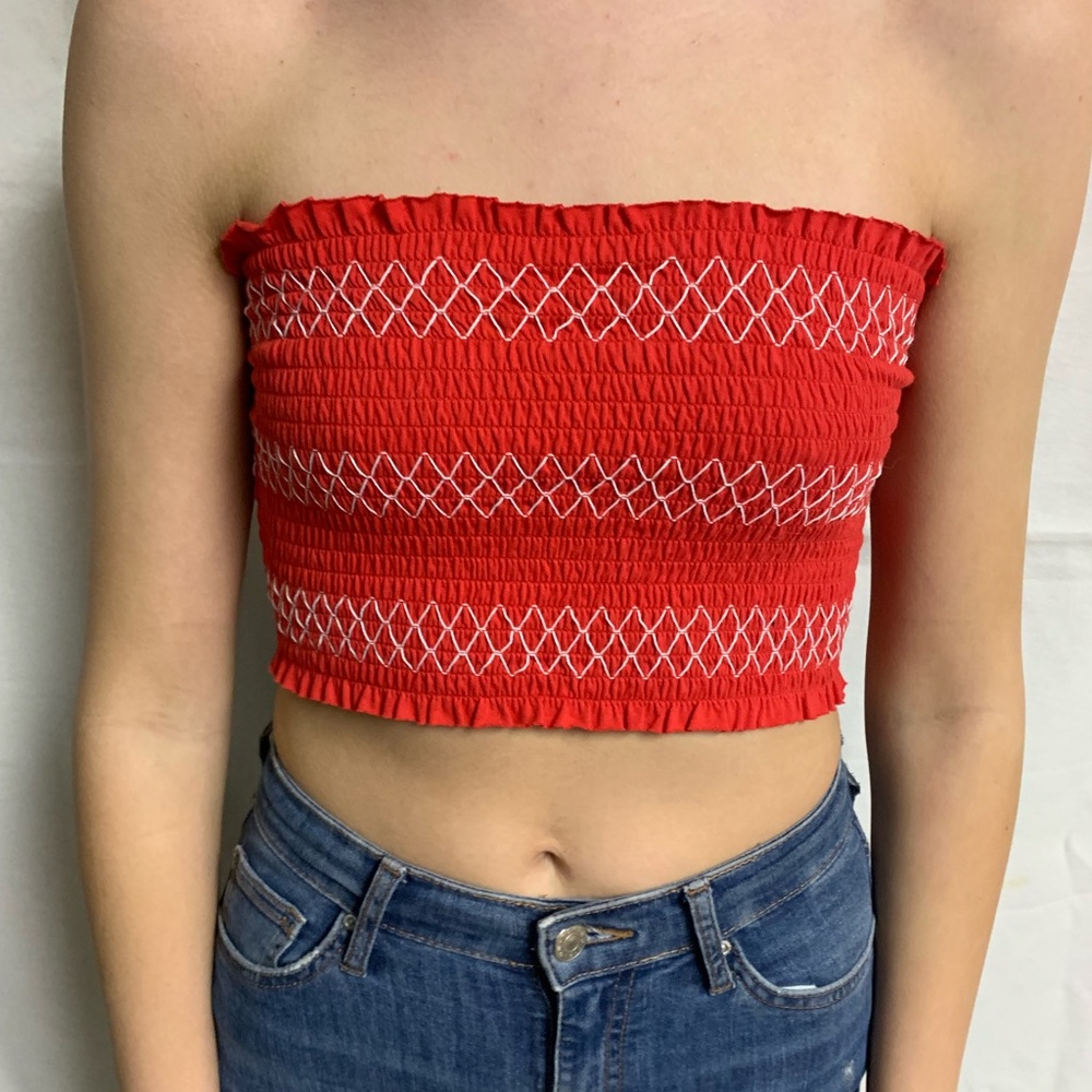red tube top